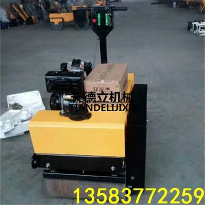 手扶式雙輪壓路機振動路面壓實機 - 濟(jì)寧市天德立機械設(shè)備銷售五部 